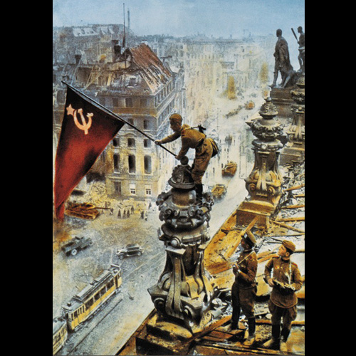 Tag der Befreiung A1-Poster (gefaltet)