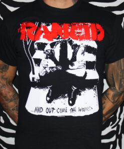 Rancid - ...and out come the wolves black T-Shirt