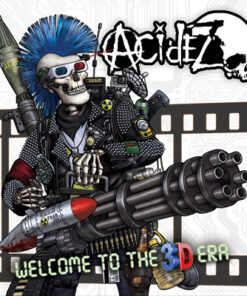 Acidez - Welcome to the 3D era LP (coloured Vinyl + 3D glasses)