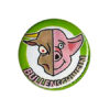 Bullenschwein Button