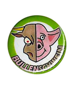 Bullenschwein Button