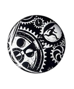 Drooker Zahnrad Button