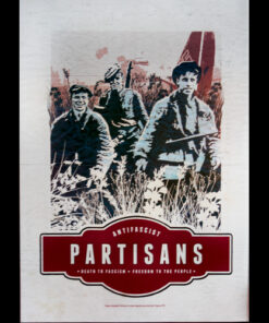 Antifascist Partisans - Death to fascism - freedom to the people A1-Poster (gefaltet)