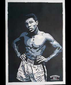 Muhammad Ali A1-Poster (gefaltet)