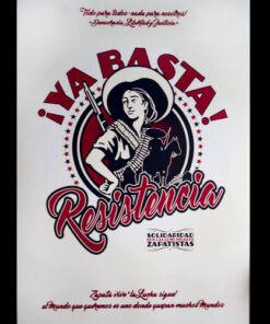 Ya basta! Resistencia A1-Poster (gefaltet)
