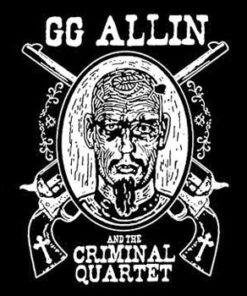 GG Allin and the criminal quartet Aufnäher