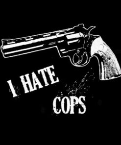 I hate cops Aufnäher