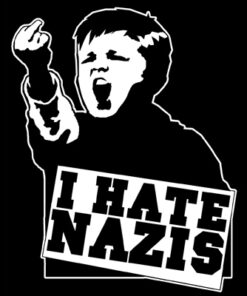 I Hate Nazis Aufnäher