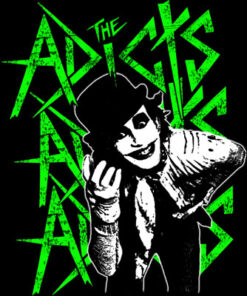 Adicts - Green logo Rückenaufnäher
