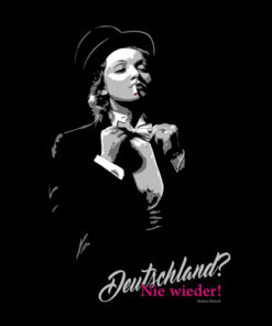 Deutschland? Nie wieder! A1-Poster (gefaltet)