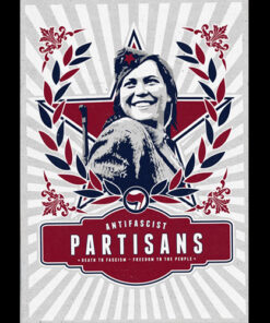 Antifascist Partisans Milja Marin A1-Poster (gefaltet)