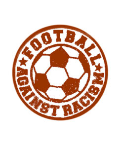 Football against racism Button