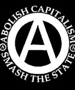 Abolish capitalism Aufnäher
