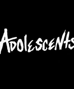 Adolescents - Old school Logo Aufnäher