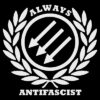 Always Antifascist Aufnäher