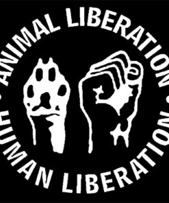 Animal liberation, Human liberation Aufnäher