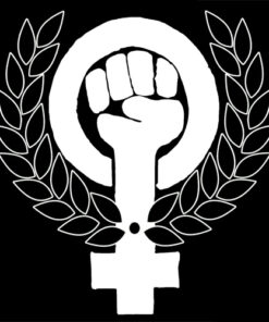 Female power Aufnäher