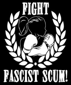 Fight Fascist Scum Aufnäher