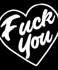 Fuck you Aufnäher