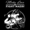 Make Love Hate Nazis Aufnäher