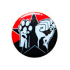 Animal liberation, human liberation Button
