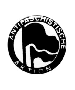 Antifa old school Button