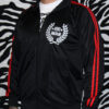 Pestpocken tracktop black/red