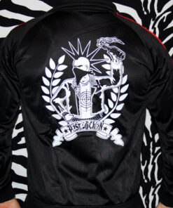 Alternative view of Pestpocken Trainingsjacke schwarz/rot