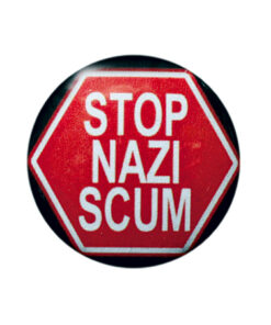 Stop Nazi Scum Button