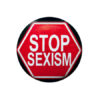 Stop Sexism Button