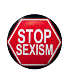 Stop Sexism Button