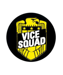 Vice Squad Logo Button