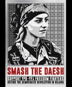 Rojava Portrait A1-Poster (gefaltet)