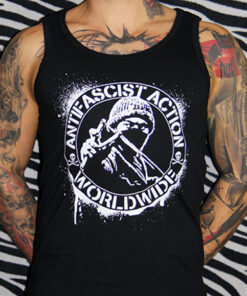 Antifascist Action Worldwide Tank Top