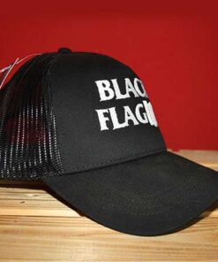 Alternative view of Black Flag – 5-Panel Rapper Cotton-Cap (black)