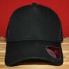 5-Panel Rapper Cotton-Cap (just black)