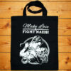 Make Love & Hate Nazis Baumwolltasche