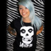 Misfits - Skull Girlie-Shirt