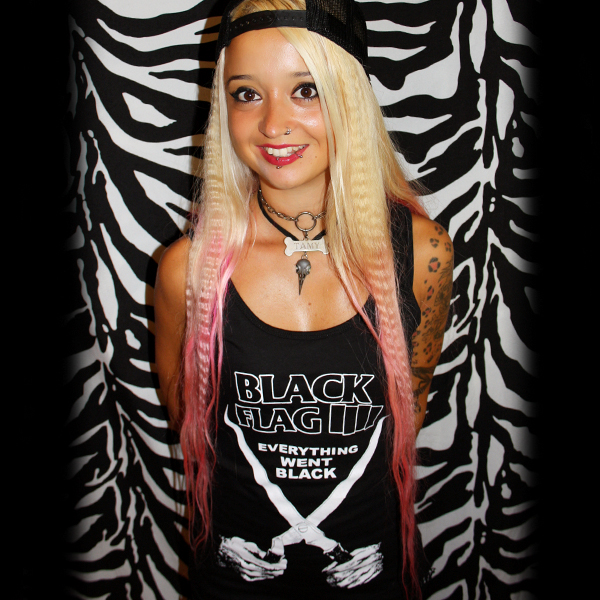 Black Flag - Everything went black Girl-Tank-Top