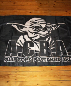 A.C.B.A. All cops bastards are Flagge