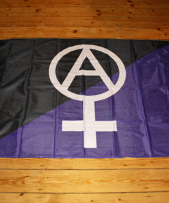 Anarchy Feminism Flagge