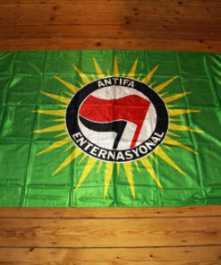 Antifa International Flagge