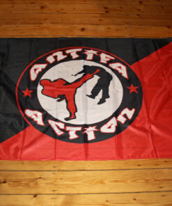 Antifa Action (fighting-scene logo) Flagge