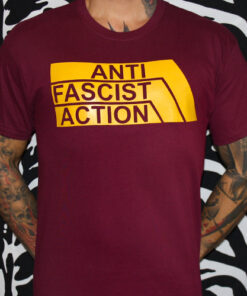 Antifacist Action (ruby) True Rebel T-Shirt