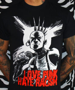 Love Punk Hate Racism T-Shirt