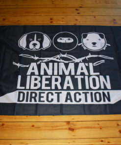 Animal Liberation Direct Action Flagge