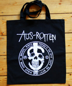 Aus-Rotten - What the good is money Baumwolltasche