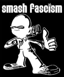 Smash fascism - Zwille Aufnäher