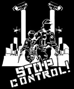 Stop control Aufnäher