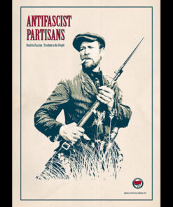 Antifascist Partisan - Death to Fascism 2 A1-Poster (gefaltet)